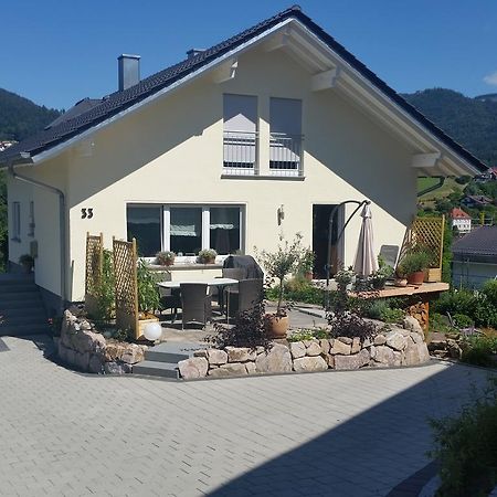 Ferienwohnung Schwarzwaldblick Bühlertal Exteriör bild